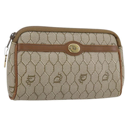 Christian Dior Vintage Honeycomb Zip Pouch - Brandsamsara