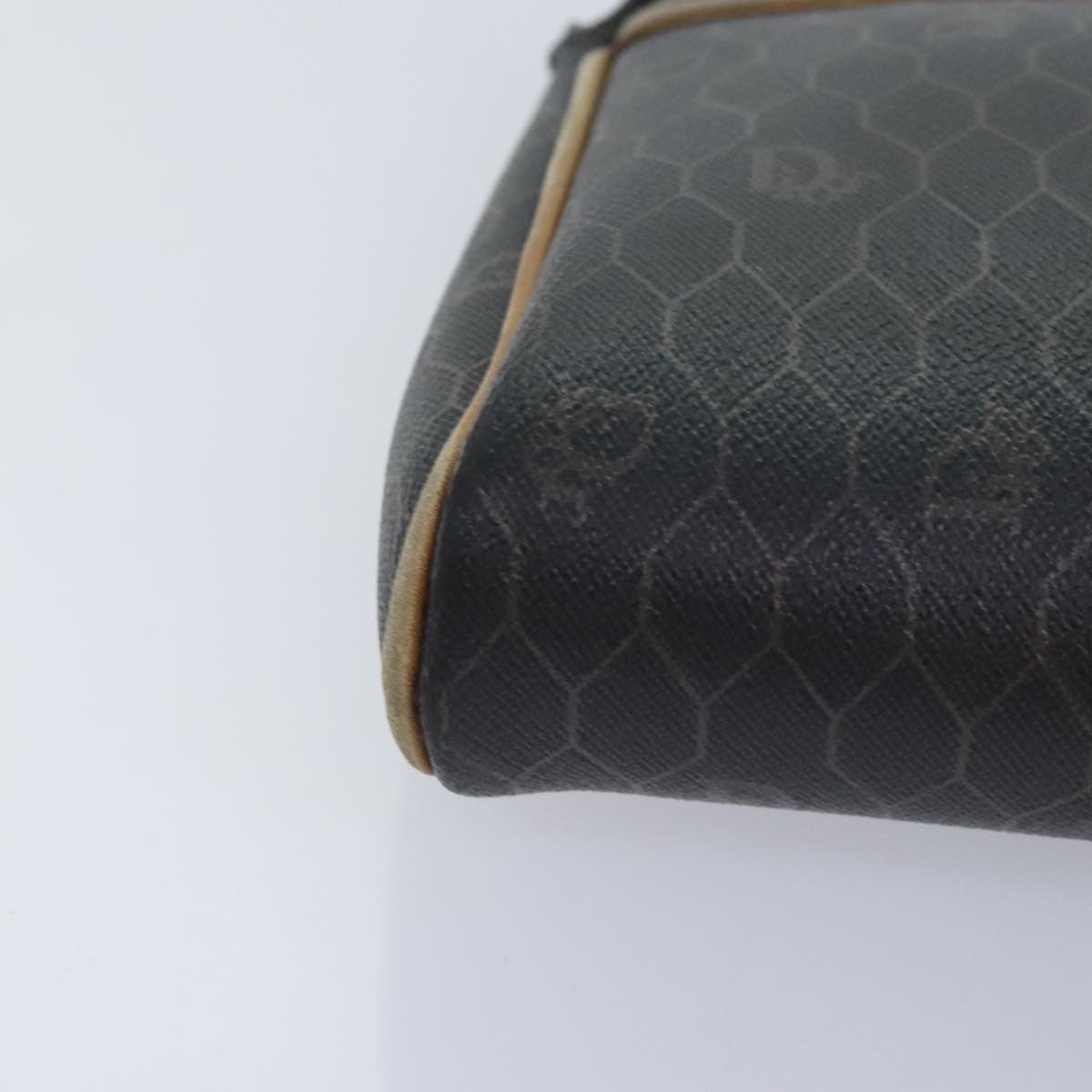 Christian Dior Vintage Honeycomb Zip Pouch - Brandsamsara