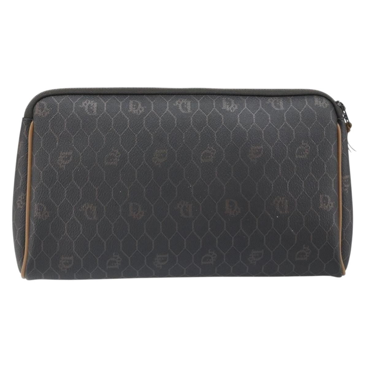 Christian Dior Vintage Honeycomb Zip Pouch - Brandsamsara