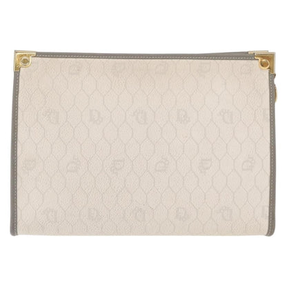 Christian Dior Vintage Honeycomb Zip Pouch - Brandsamsara