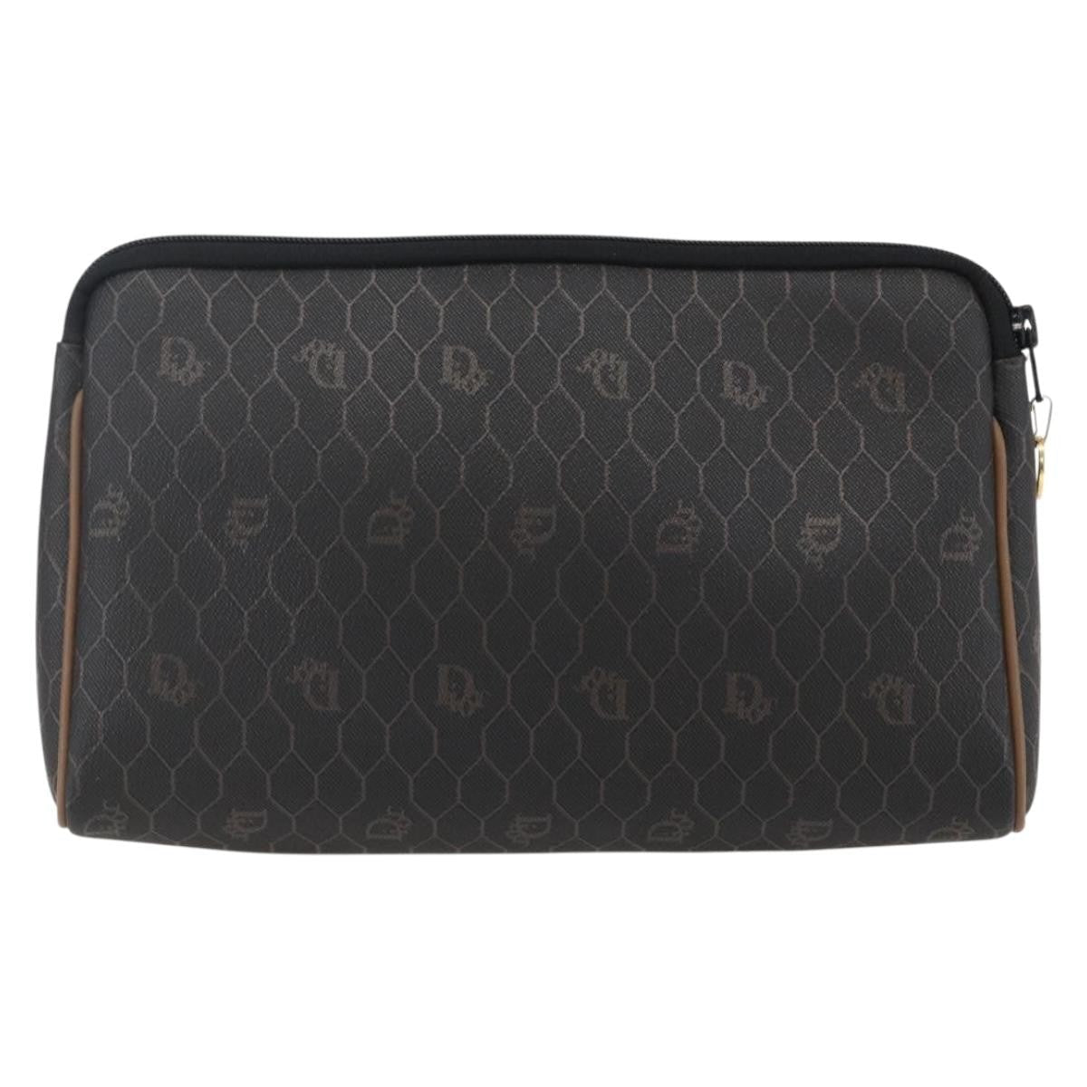 Christian Dior Vintage Honeycomb Zip Pouch - Brandsamsara