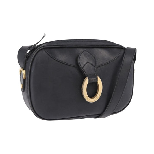 Christian Dior Vintage Trotter Canvas, Black, Canvas, Shoulder Bag