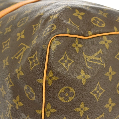 Louis Vuitton Keepall Monogram Canvas, Brown, Canvas, Travel Bag