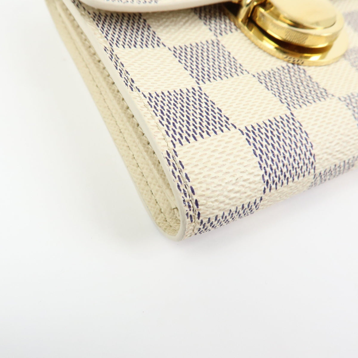 Louis Vuitton Koala Damier, Beige, Canvas, Wallet