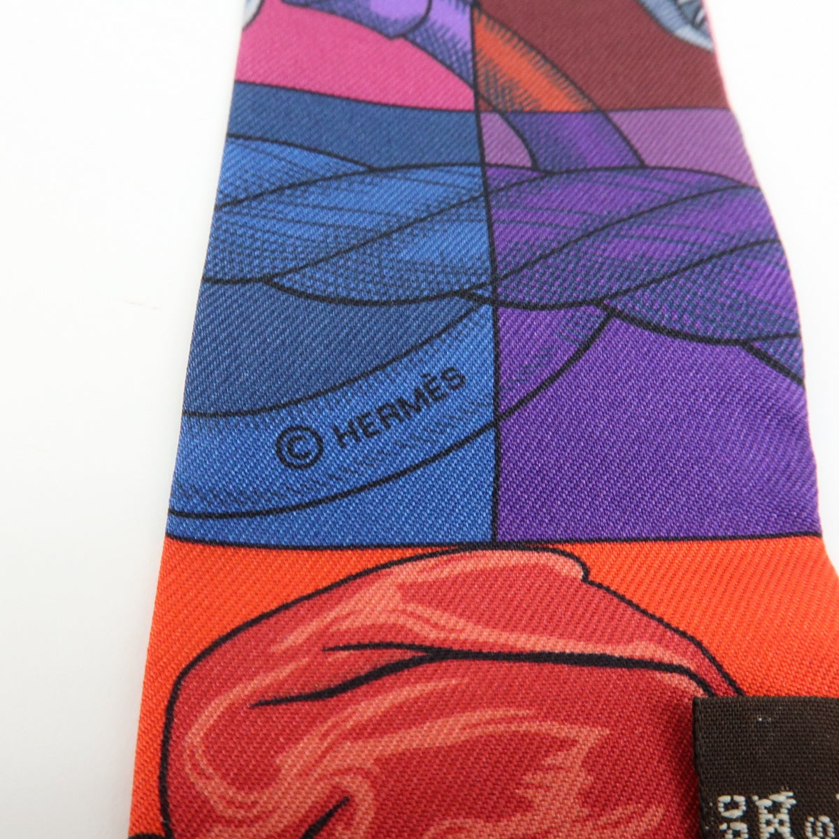 Hermes TWILLY SCARF Silk, Multicolour, Silk, Scarf