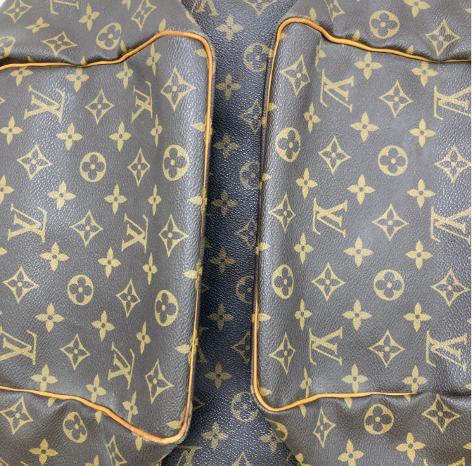 Louis Vuitton Keepall Bag Monogram Canvas, Brown, Canvas, Travel Bag