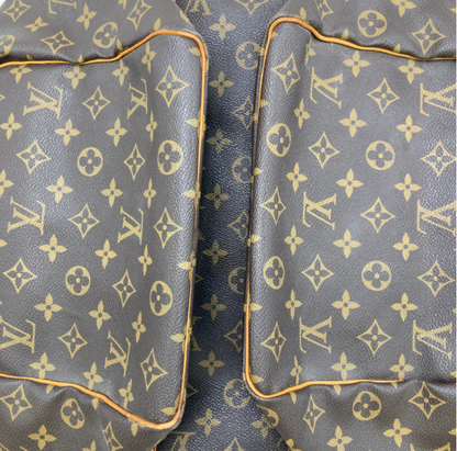 Louis Vuitton Keepall Bag Monogram Canvas, Brown, Canvas, Travel Bag