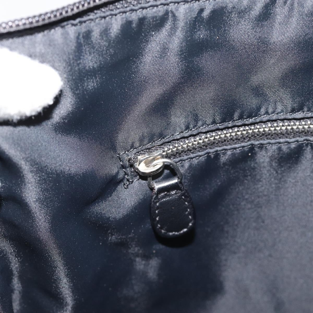 Christian Dior Vintage Trotter Canvas, Black, Canvas, Crossbody Bag