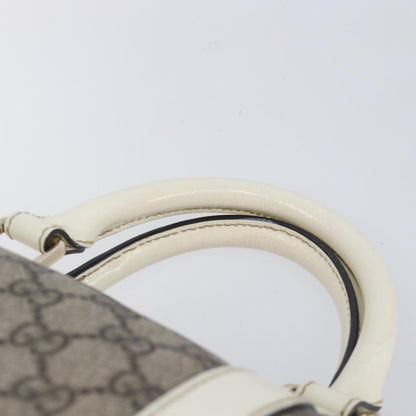 Gucci Joy Boston GG Coated Canvas, Beige, PVC, Handbag
