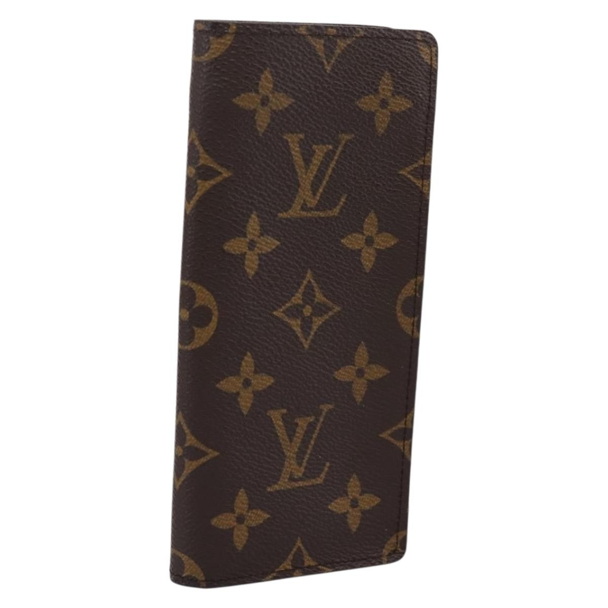 Louis Vuitton Etui à lunette Canvas, Brown, Canvas, Handbag