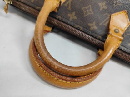 Louis Vuitton Speedy Monogram Canvas, Brown, Canvas, Handbag