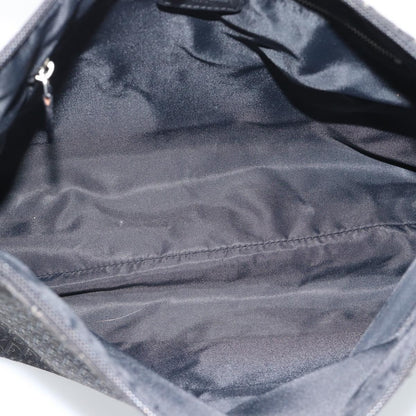 Christian Dior Vintage Trotter Canvas, Black, Canvas, Crossbody Bag