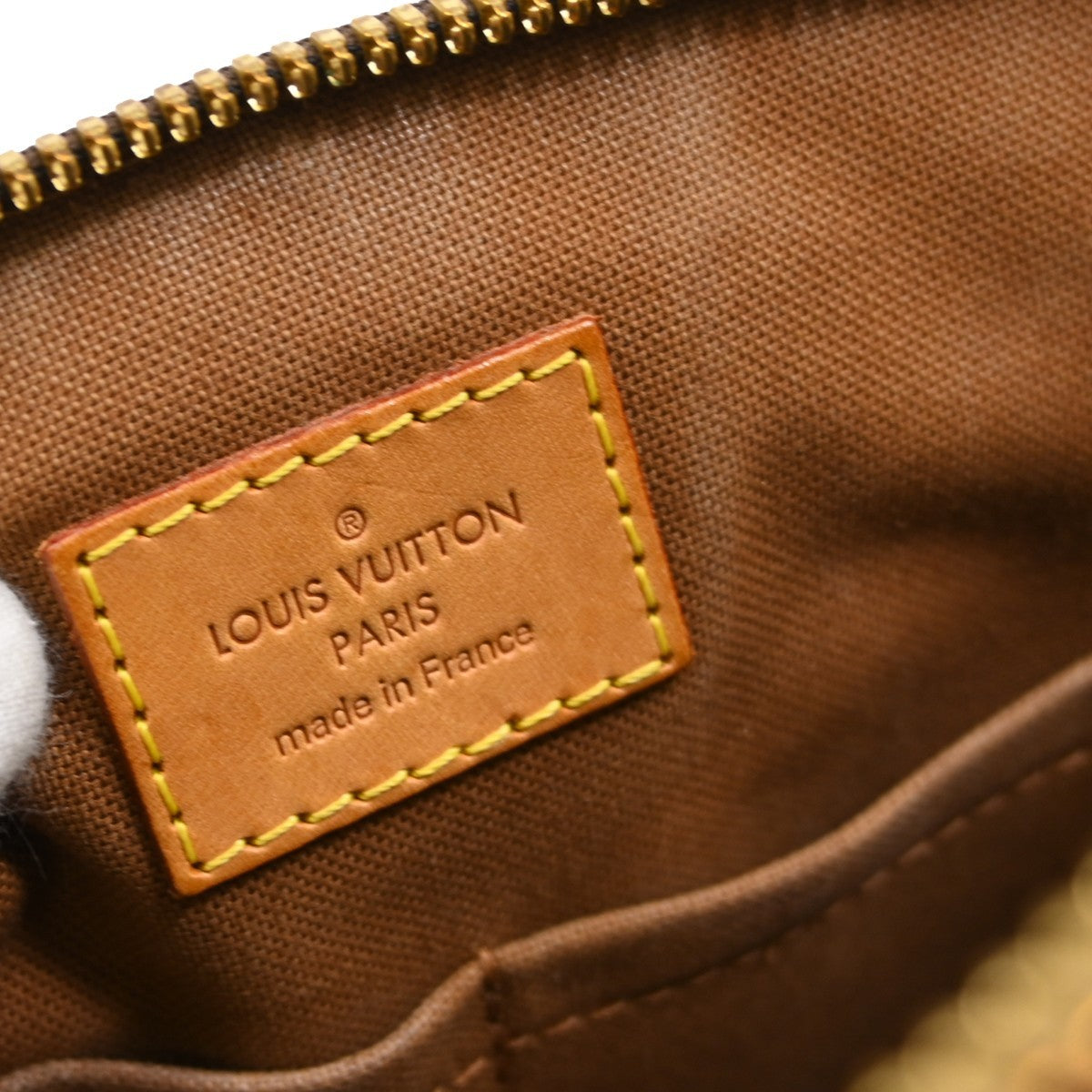 Louis Vuitton Tivoli Monogram, Brown, Canvas, Handbag