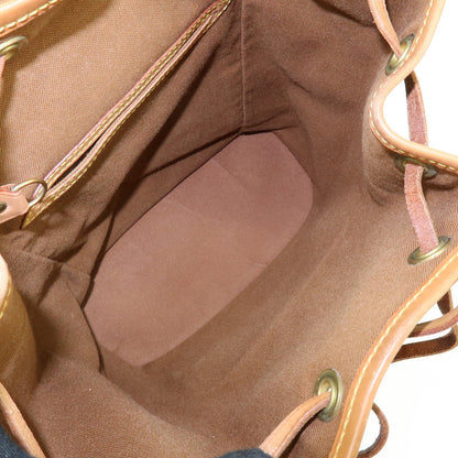 Louis Vuitton Vintage Montsouris Monogram Canvas, Brown, Canvas, Backpack