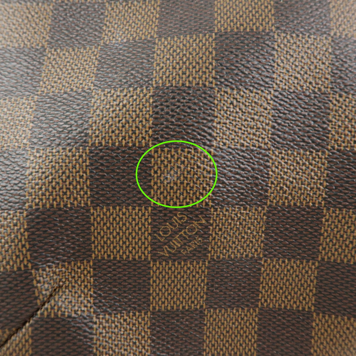 Louis Vuitton Bloomsbury Damier, Brown, Canvas, Shoulder Bag