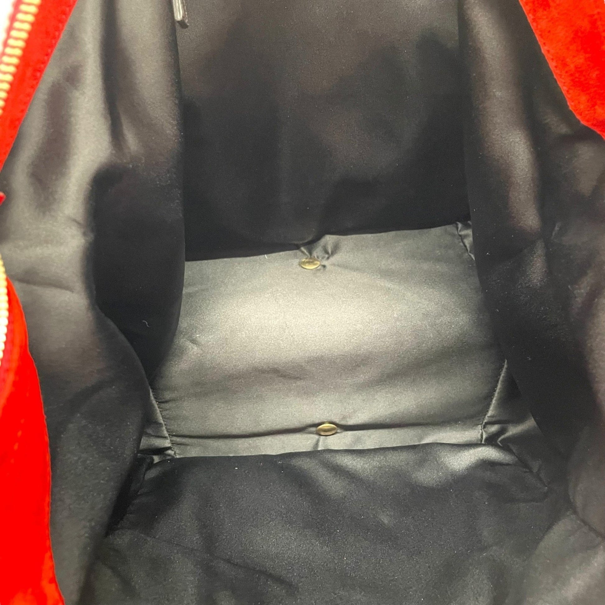 Saint Laurent Downtown Handbag Patent, RED, LEATHER, Handbag