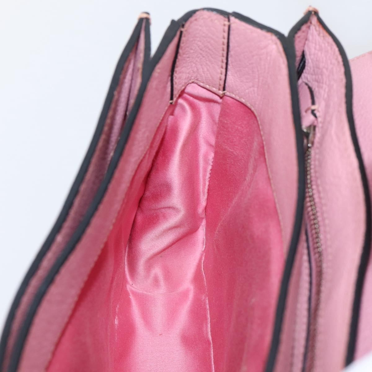Miu Miu Beau Top Handle Leather, Pink, Leather, Handbag