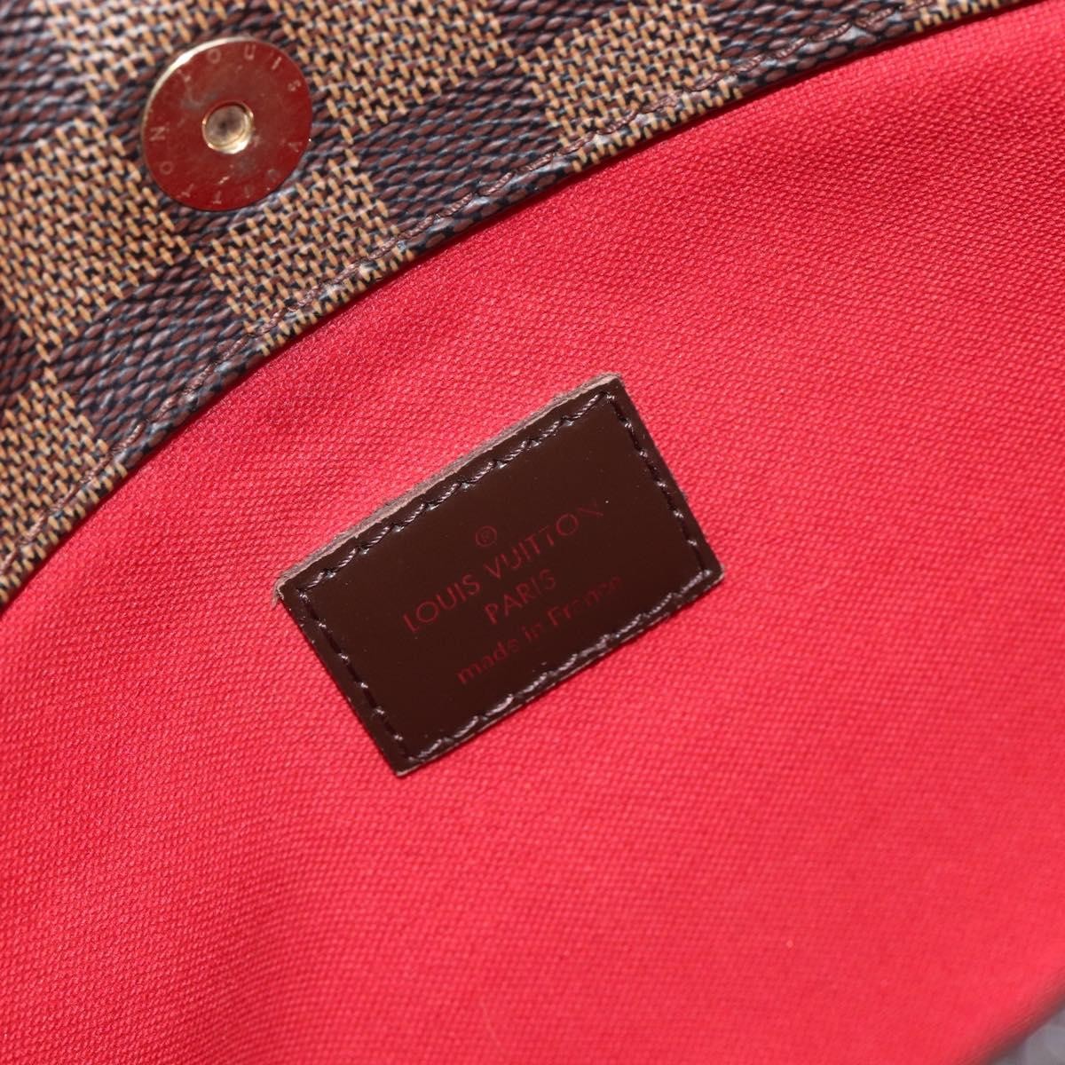 Louis Vuitton Bloomsbury Damier, Brown, Canvas, Shoulder Bag