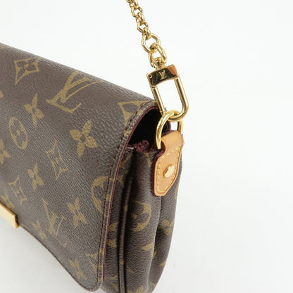 Louis Vuitton Favorite Monogram Canvas, Brown, Canvas, Handbag