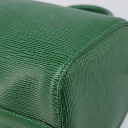 Louis Vuitton Speedy Epi Leather, Green, Leather, Handbag