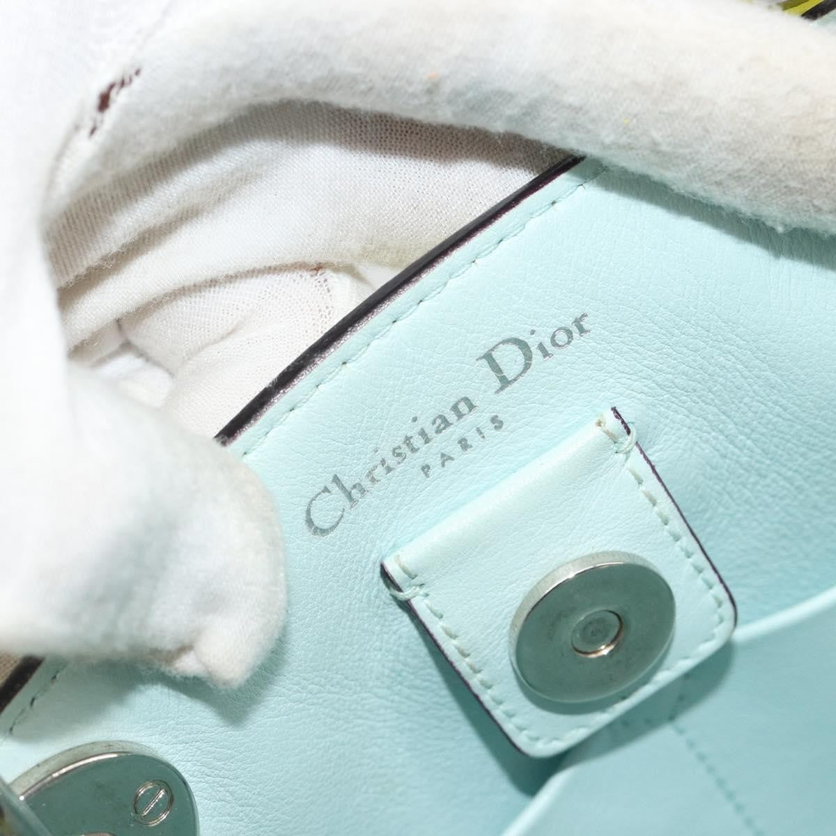 Christian Dior Diorissimo Tote Smooth Calfskin, Yellow, Leather, Handbag