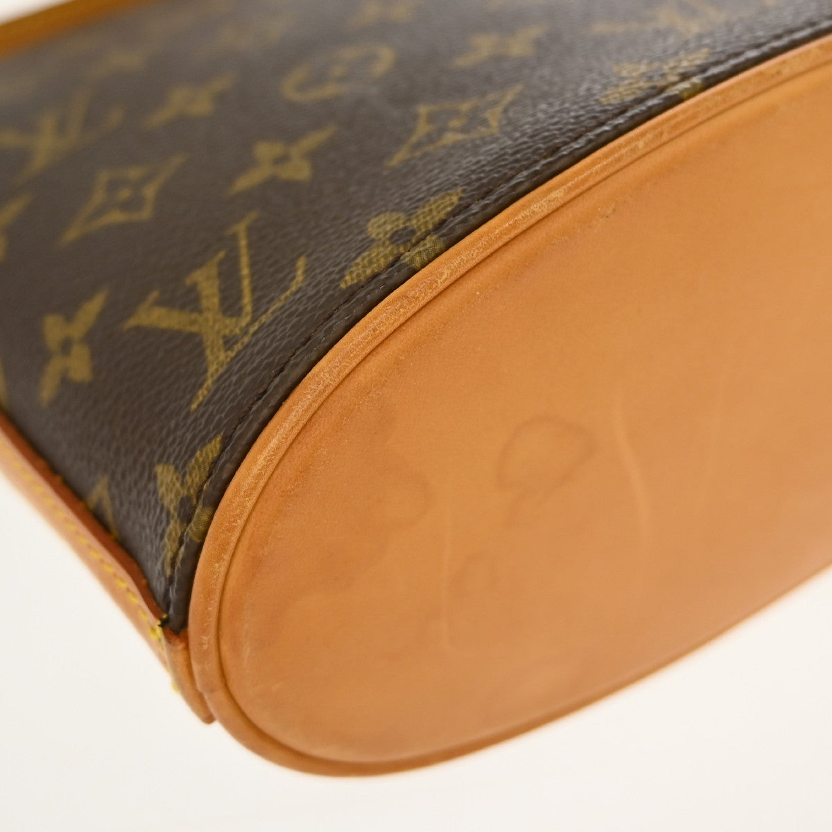 Louis Vuitton Drouot Monogram Canvas, Brown, Canvas, Shoulder Bag