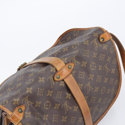 Louis Vuitton Saumur Monogram Canvas, Brown, Canvas, Shoulder Bag