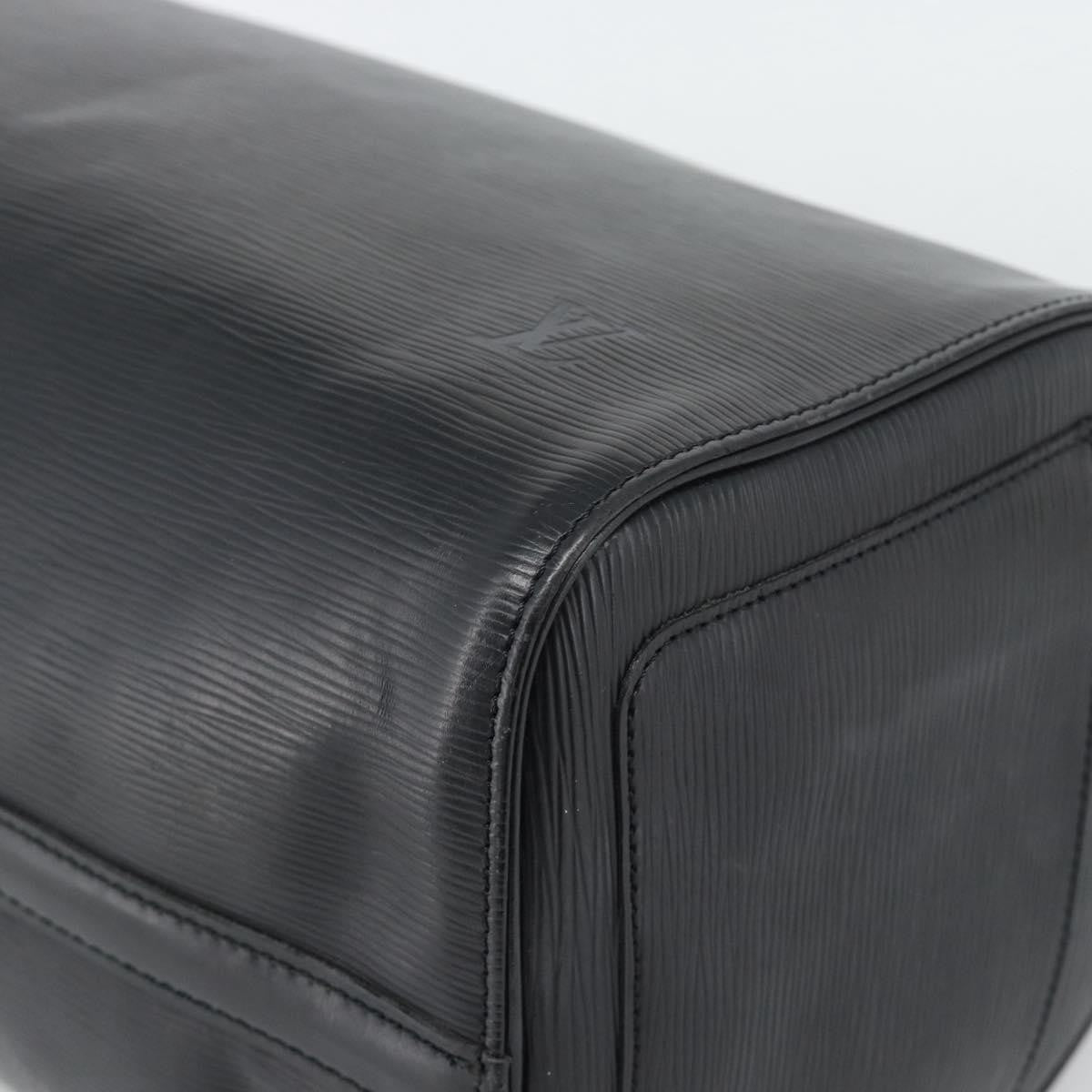 Louis Vuitton Speedy Epi, Black, Leather, Handbag