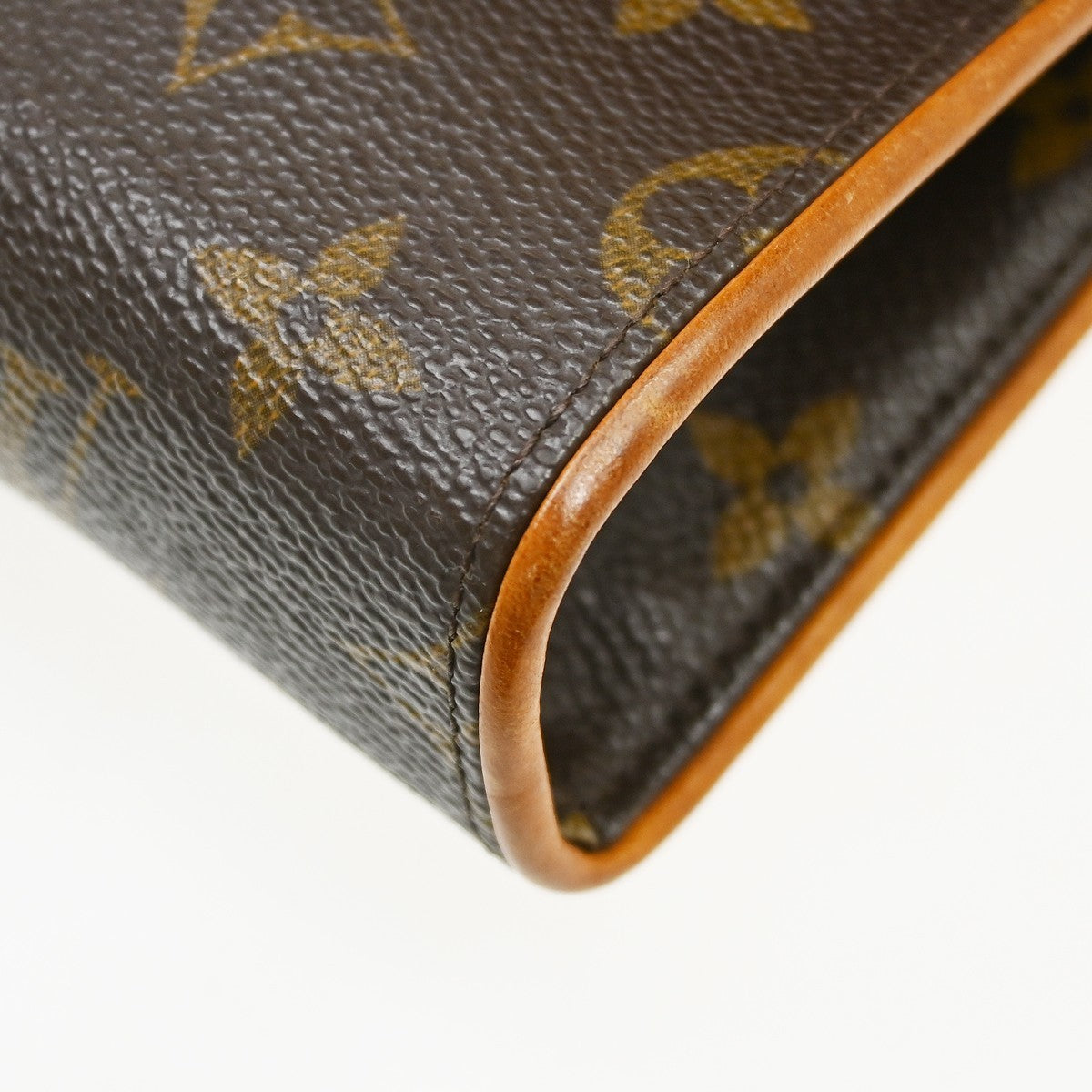 Louis Vuitton Florentine Monogram, Brown, Canvas, Clutch