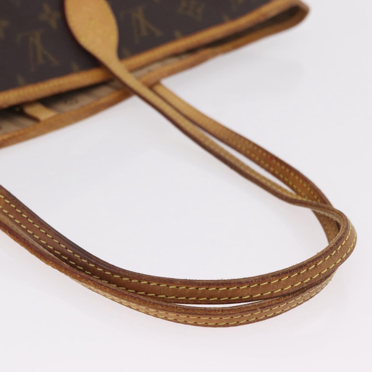 Louis Vuitton Neverfull Monogram Canvas, Brown, Canvas, Tote Bag