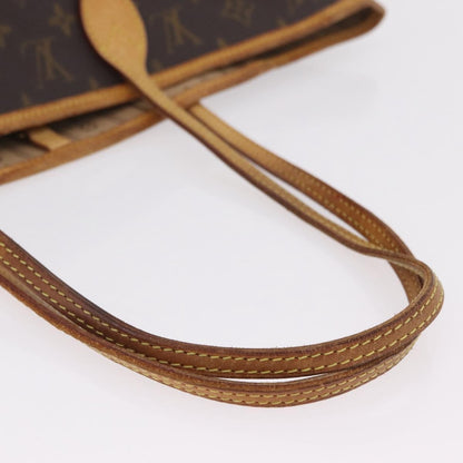 Louis Vuitton Neverfull Monogram Canvas, Brown, Canvas, Tote Bag