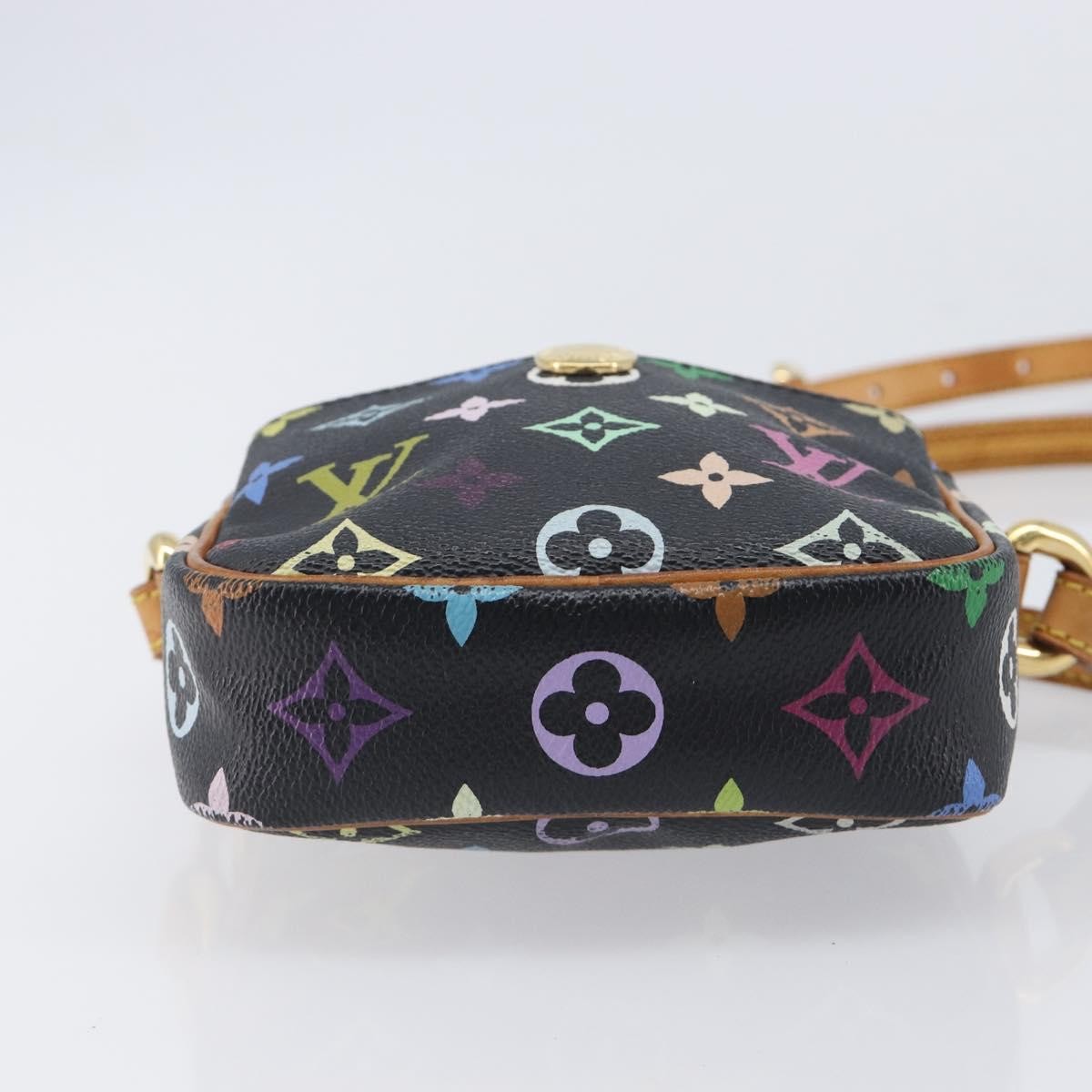 Louis Vuitton Rift Monogram Multicolor, Black, Canvas, Shoulder Bag