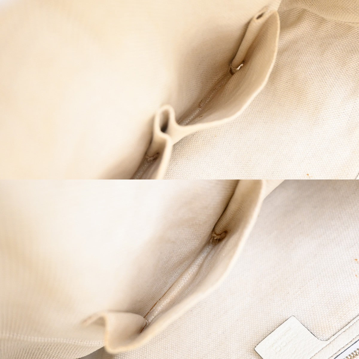 Gucci Soho Messenger Leather, White, Leather, Shoulder Bag