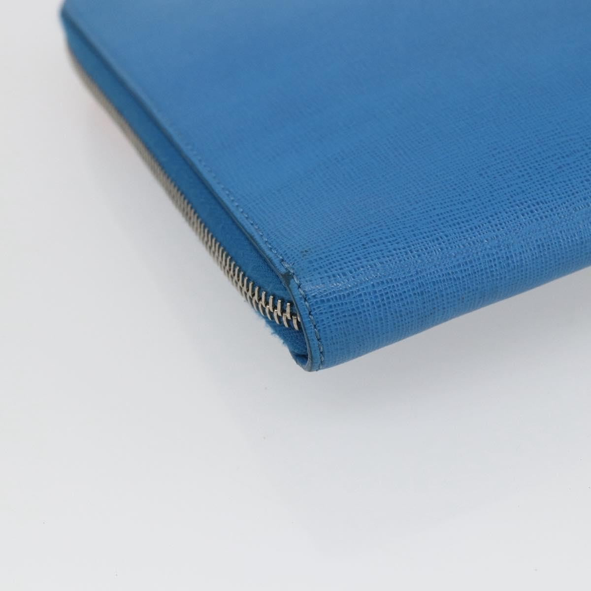 Fendi Monster Clutch Leather, Blue, Leather, Clutch