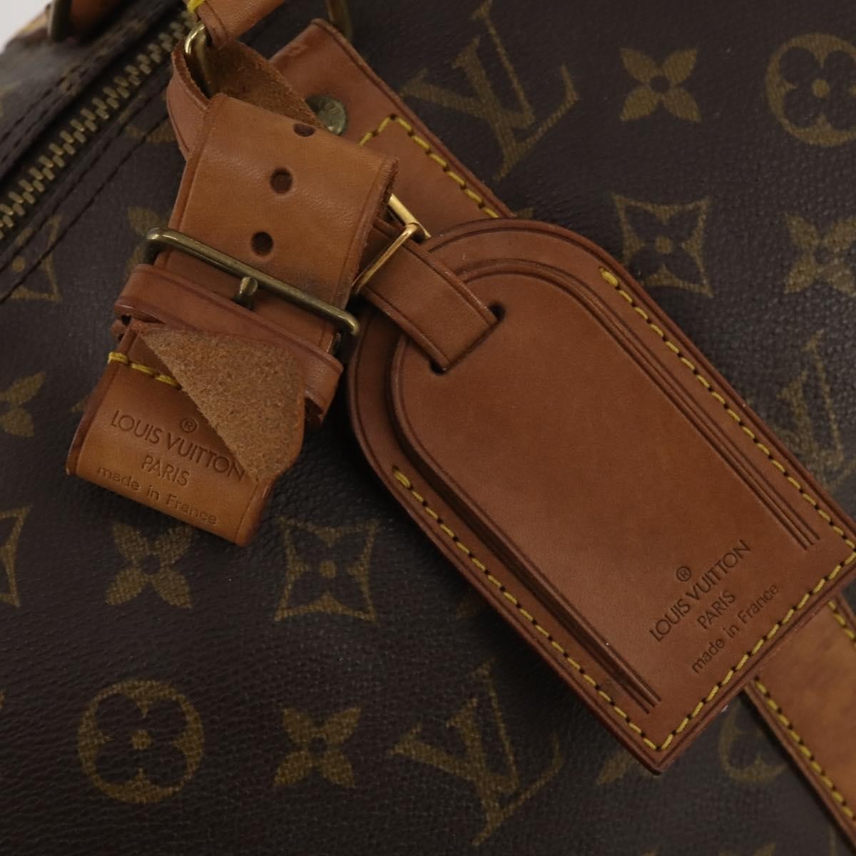 Louis Vuitton Keepall Monogram Canvas, Brown, Canvas, Travel Bag