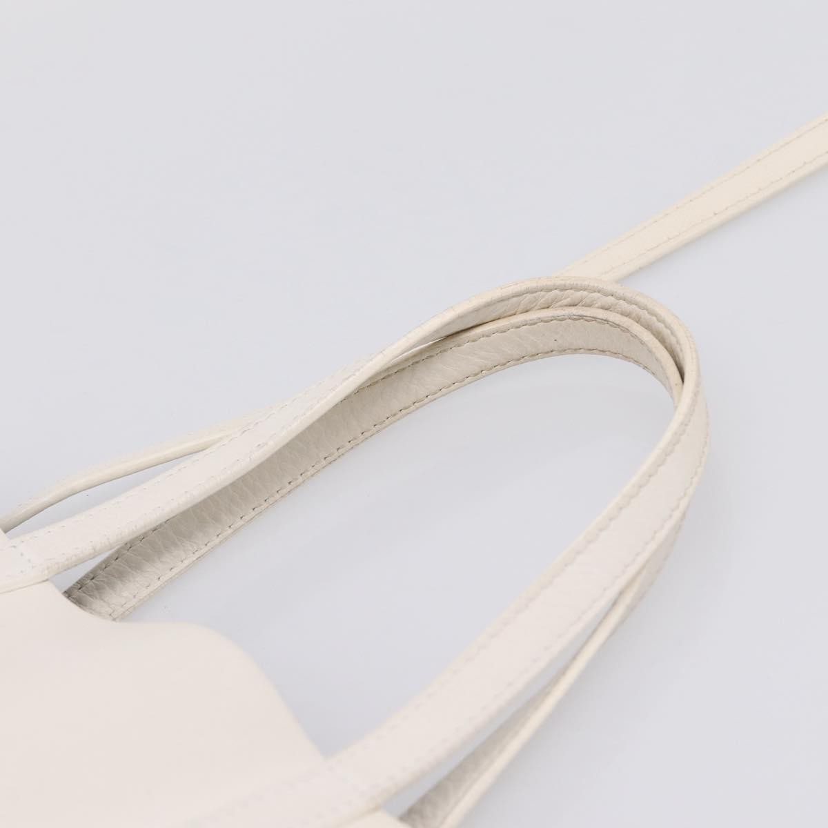 Balenciaga Everyday Leather, White, Leather, Tote Bag