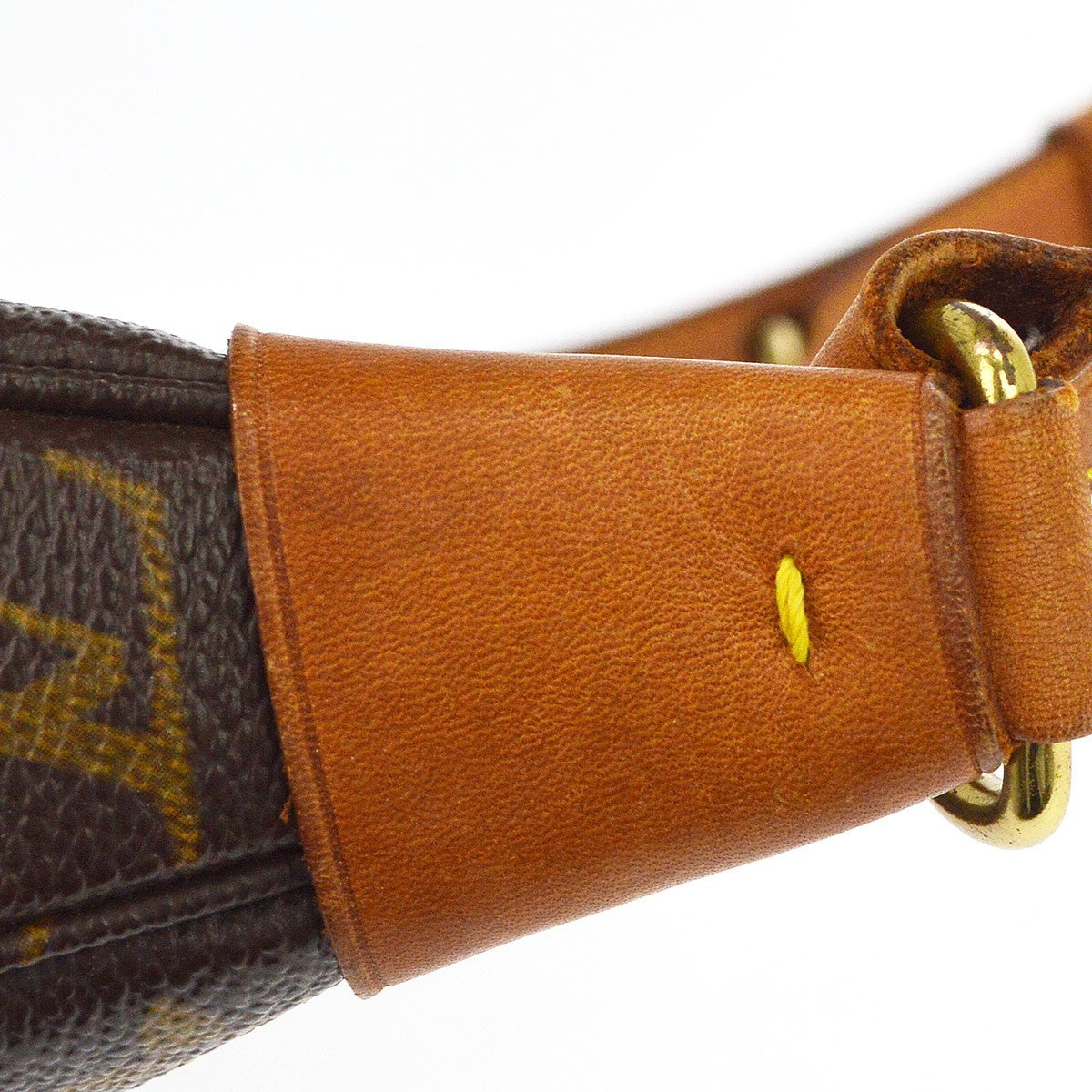 Louis Vuitton Boulogne Monogram Canvas, Brown, Canvas, Handbag
