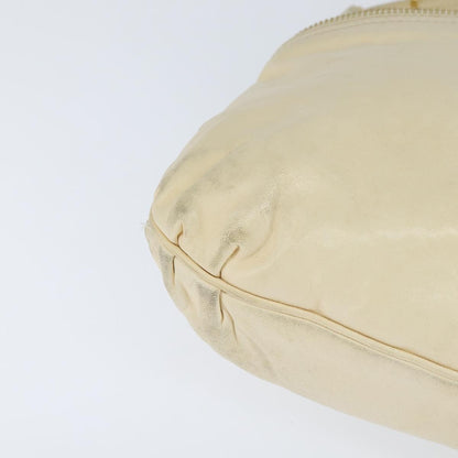 Fendi Zip hobo leather, Beige, Leather, Shoulder Bag