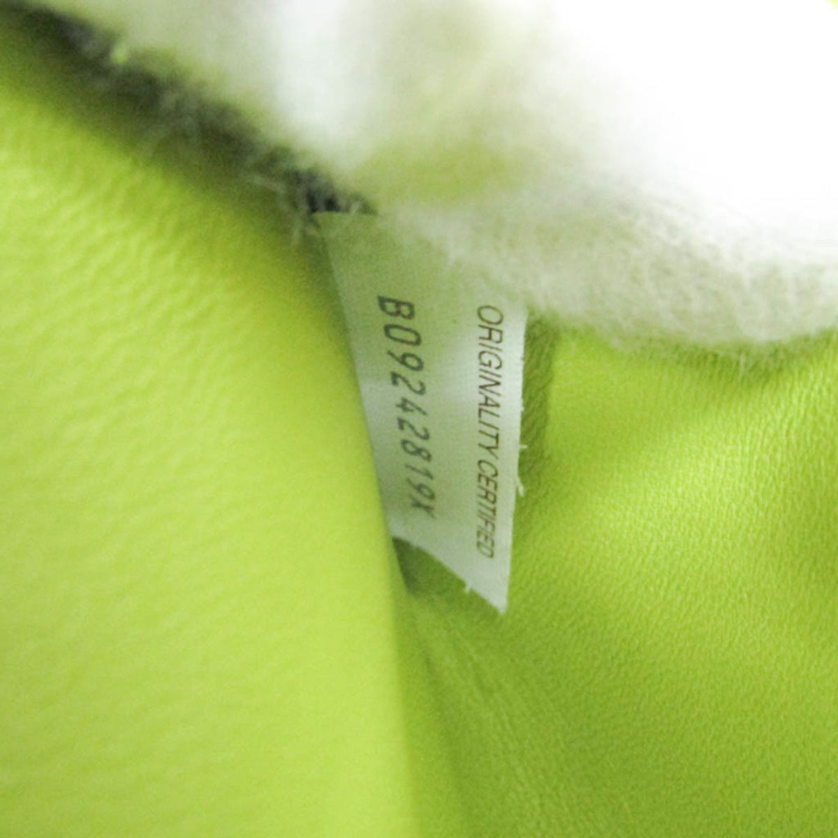 Bottega Veneta Cassette Leather, Green, Leather, Clutch