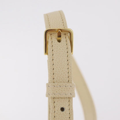 Valentino Garavani Vintage Leather, Beige, Leather, Shoulder Bag