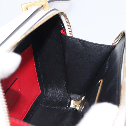 Valentino Garavani VSling Leather, White, Leather, Shoulder Bag