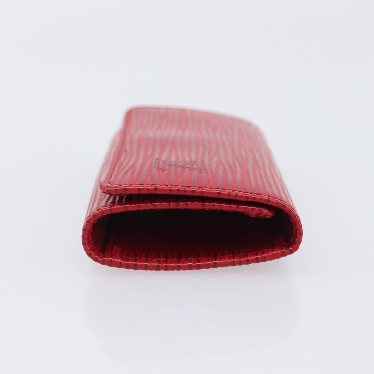 Louis Vuitton Multiclés 4 Cuir verni, Red, Leather, Wallet