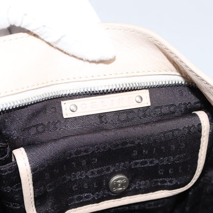 Celine Bittersweet Leather, Beige, Leather, Handbag