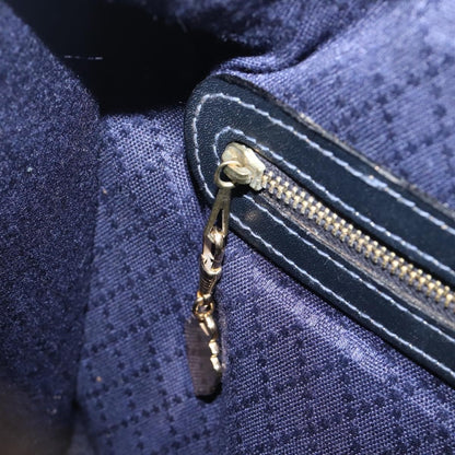 Gucci Vintage Web Boston GG Canvas, Navy, Canvas, Handbag