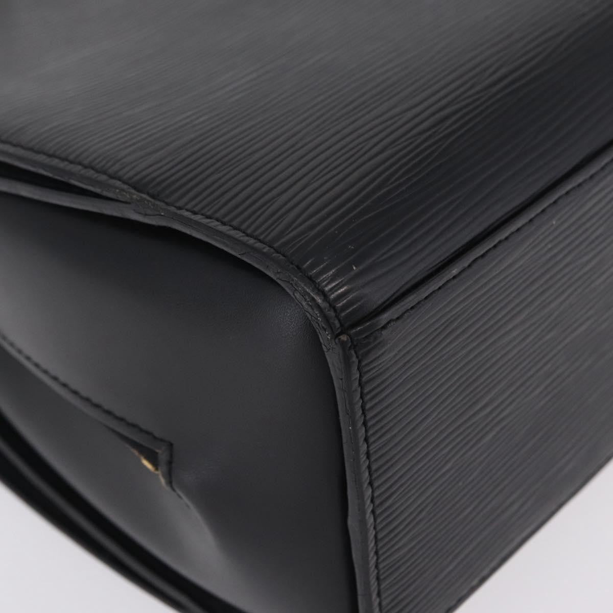 Louis Vuitton Pont Neuf Epi Leather, Black, Leather, Handbag
