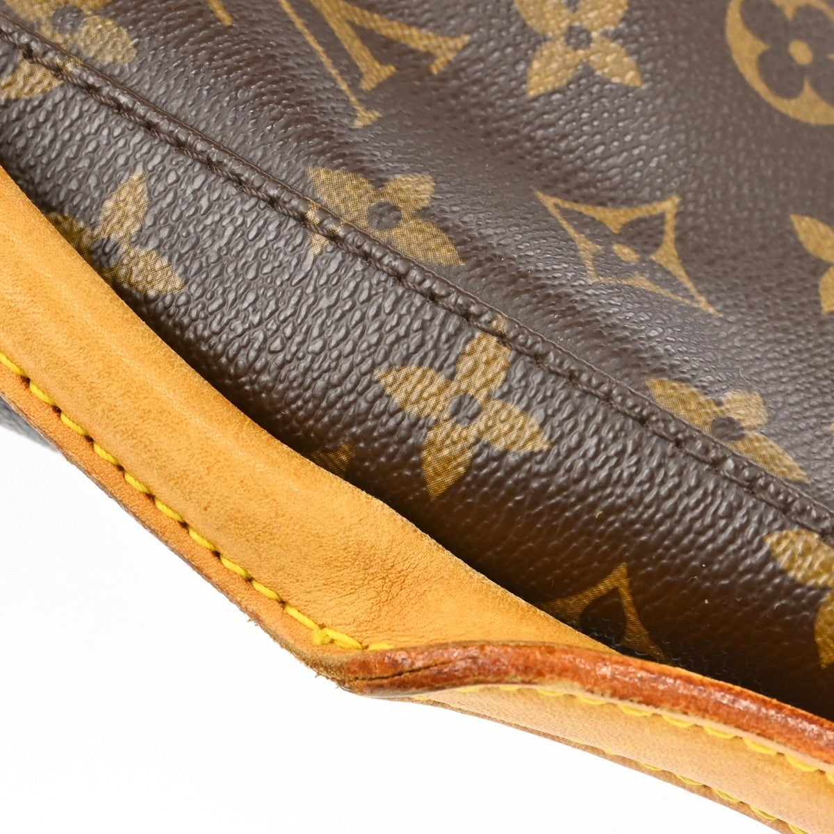 Louis Vuitton Looping Monogram Canvas, Brown, Canvas, Handbag