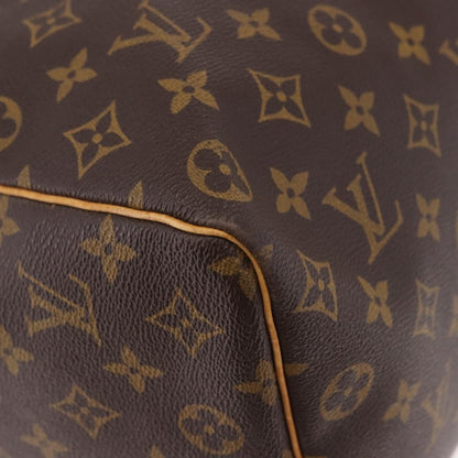 Louis Vuitton Keepall Monogram, Brown, Canvas, Travel Bag