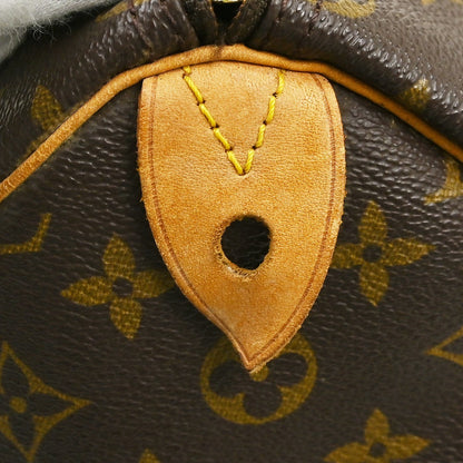 Louis Vuitton Speedy Monogram Canvas, Brown, Canvas, Handbag