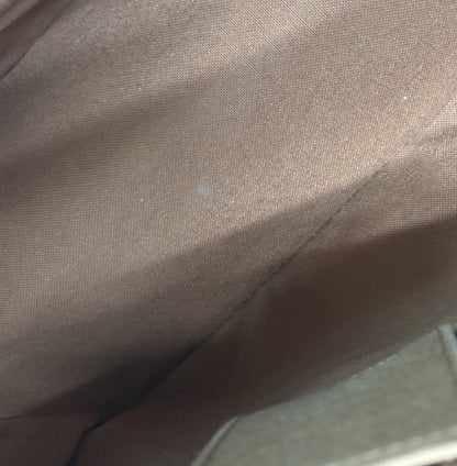 Louis Vuitton Batignolles Monogram Canvas, Brown, Leather, Tote Bag