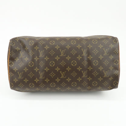 Louis Vuitton Speedy Monogram Canvas, Brown, Canvas, Handbag
